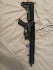 Upgraded Emg Umbrella Corporation M4350 FPS Black Electric AEG Airsoft Rifle Gun