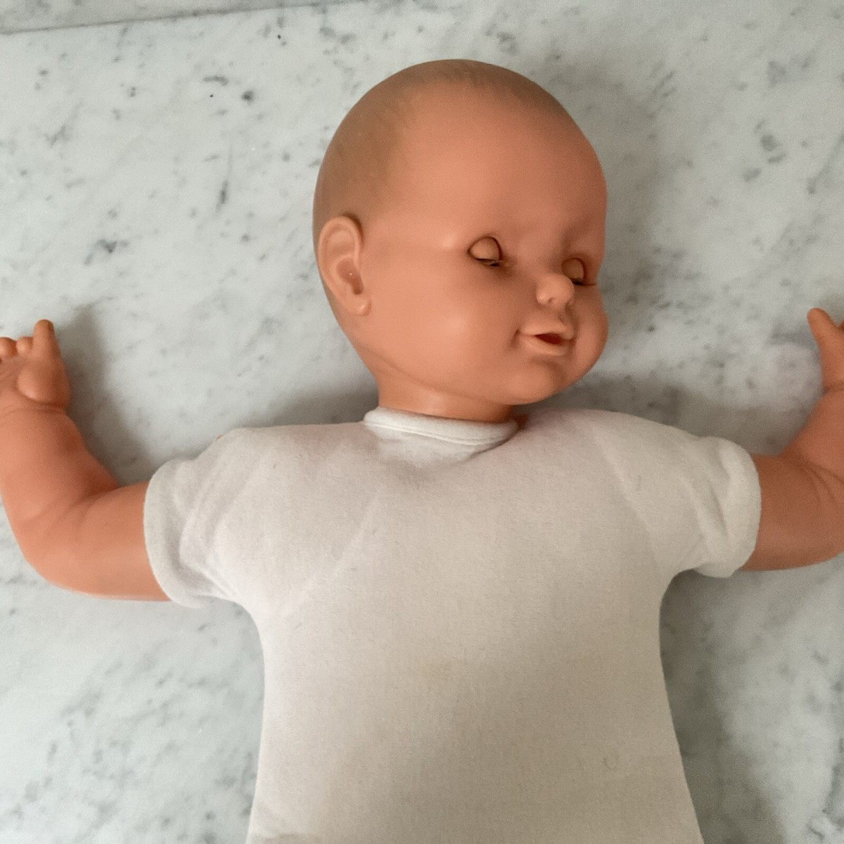 Vintage New Born Baby Doll From 1980s UK