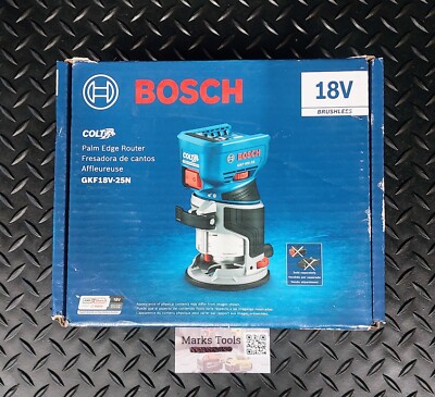 BOSCH 18V Brushless Colt Palm Router (Bare Tool) GKF18V-25N