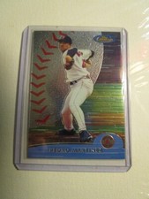 2000 Topps Finest Pedro Martinez #150 Baseball Card Boston Red Sox HOF