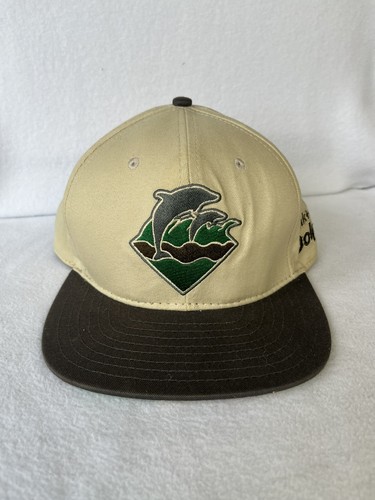 Pink Dolphin Brown Buckle Hat Green 