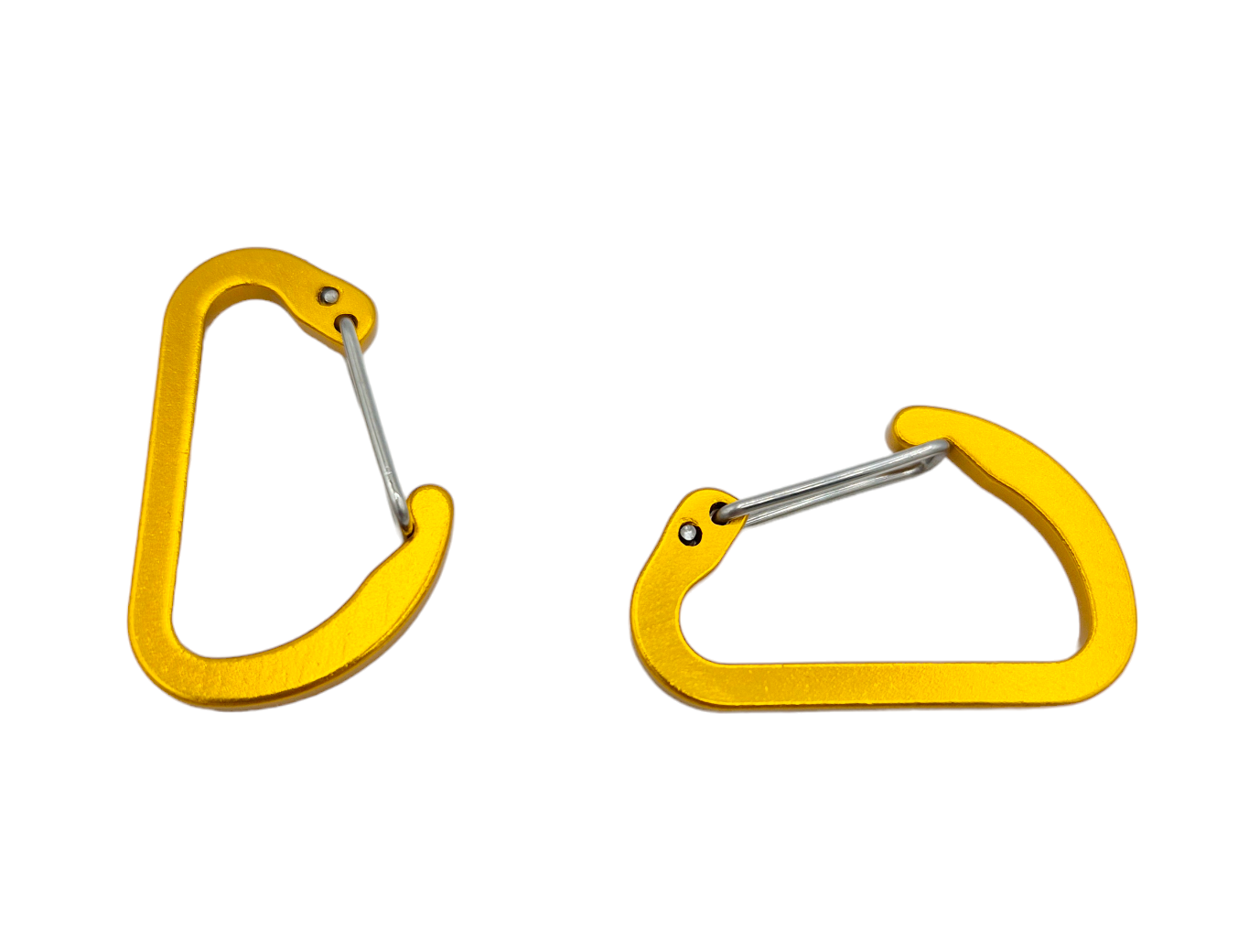 ProClimb Karabinerhaken Aus Alu – Doppelt Verriegelnd, 27 KN, Rot & Super Stabil