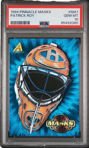 Patrick Roy Ice Hockey Grade 10 Sports Trading Cards & Accessories
