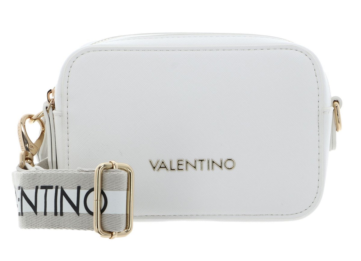 Sac Bandoulière Valentino Zero Re - Cuir Polyuréthane 22cm - Blanc - Style Moderne Élégant