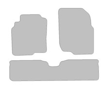 Fußmatten-Set für Nissan Almera Tino (1998-2006) Robust anthrazit