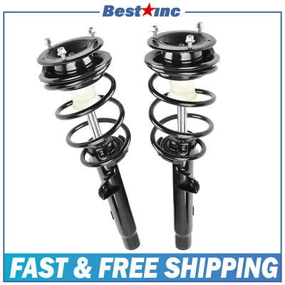 Front Pair Complete Struts for 2008-2011 BMW 135i Coupe Repl no. 172756