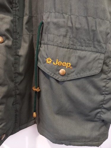 Chaqueta Parka Retro Vintage Años 80 90 JEEP Racebred Talla 2XL / 3XL Hecha en Nueva Zelanda - Imagen 9 de 13