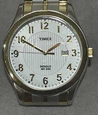 Timex Indiglo Quartz Watch, 40mm