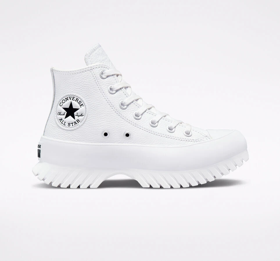 Converse Chuck Taylor All Star Lugged 2.0 Leather High White  display picture 3