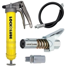 LockNLube Premium Pistol-Grip Grease Gun
