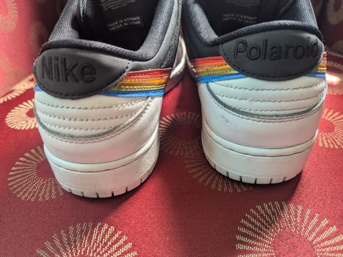 Size 9.5 - Nike Polaroid x Dunk SB Low Black - Picture 7 of 21