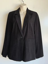 NWT Denim Co Women's Black Blazer Jacket Size Small