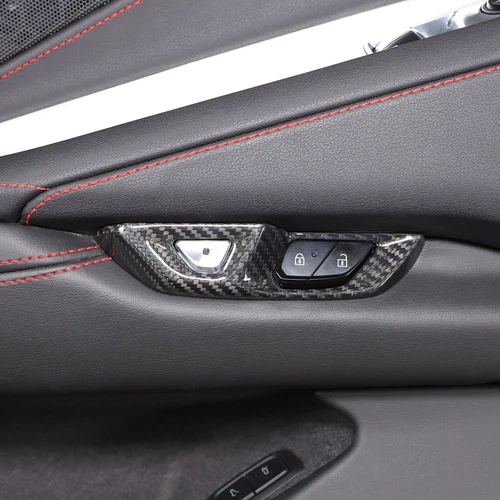 Real Dry Carbon Fiber Interior Dash Trim Cover Set Fits Corvette C8 2020-2025 - Bild 39 von 81
