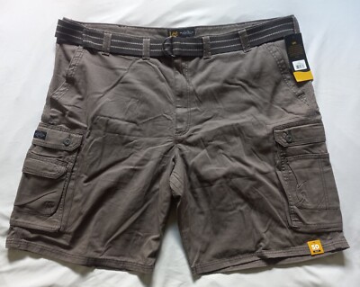 Men's SZ 50 Lee Dungarees Vapor Casual Belted Multi Pocket Cell Cargo  Shorts NWT