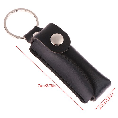 USB Case Protective Bag Portable Pocket Leather Key Ring For Usb Flash Drive - Bild 3 von 14