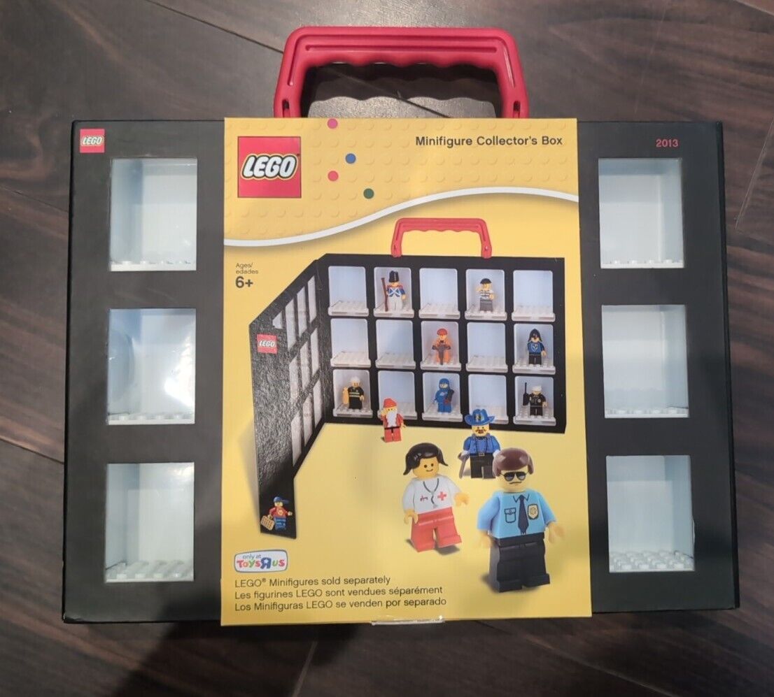 LEGO Storage Products:  Minifigure Display Case 15 Black NEW TRU Exclusive 