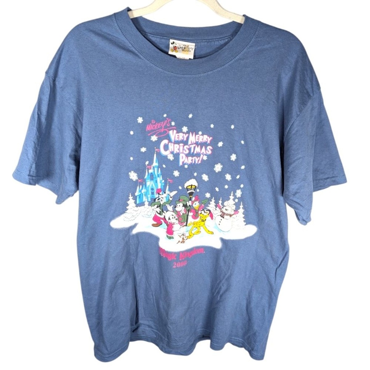 Vintage Walt Disney world very Merry Christmas party magic Kingdom 