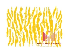 High Heat Duracoat Vinyl Firearm Stencil 10" x 12" -Vietnam Tiger stripe style