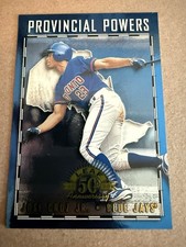 1998 Leaf  State Representatives Jose Cruz Jr. #11 Serial #d 2581/5000 Blue Jays