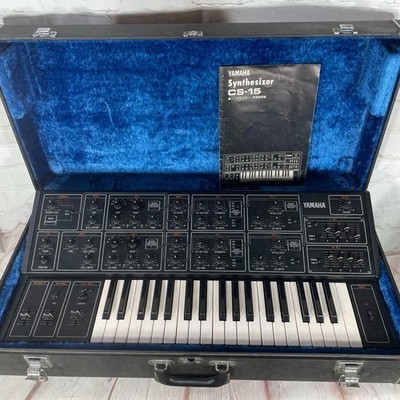 Yamaha CS-15 Vintage Analog Synthesizer — 2VCO 2VCF — w/ Original