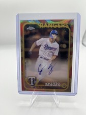 2024 Topps Gilded Collection - Chrome Gold Autographs Corey Seager Rose Gold /25