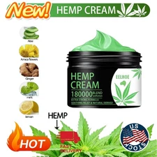 Hemp Pain Relief Cream For Anti-inflammatory, Pain Relief, Blood Circulation US