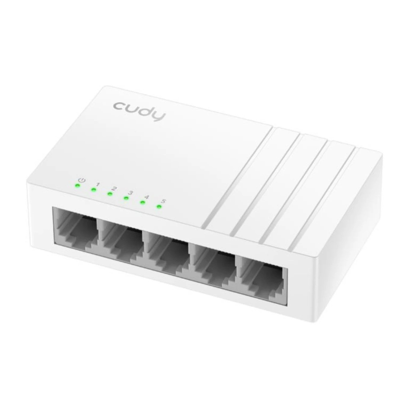 Cudy Bianco Switch Gs105u 5 Porte Gigabit Usb Tipo C Montaggio Parete - Immagine 3
