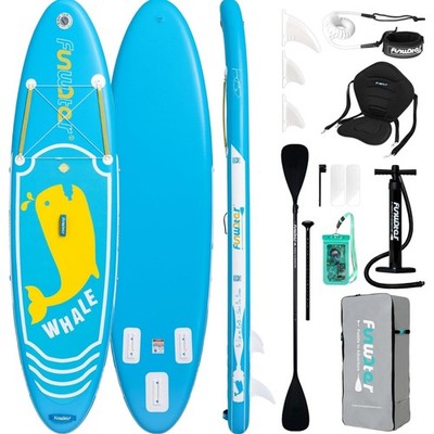 Stand Up Paddling Board 350cm SUP Paddling Yoga Surfen Zubehör