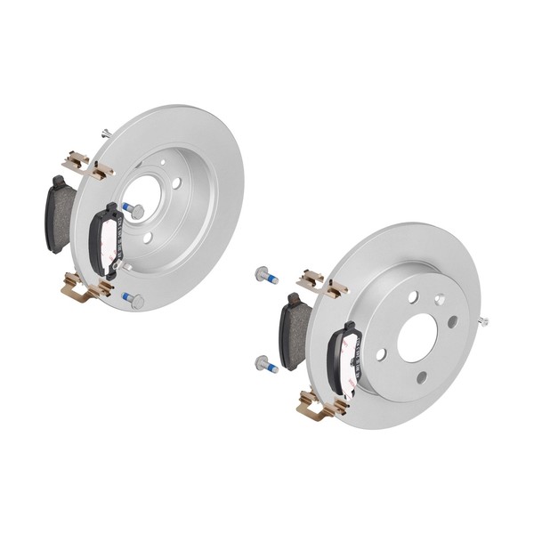 ATE Bremsscheiben Ø240MM + BremsbelÄGe Hinten FÜR Opel Meriva A Astra H G MK IV-image