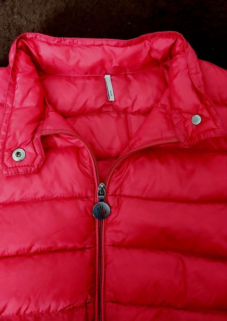 MONCLER Matte Nylon Patch Down Jacket Blouson Coa… - image 6