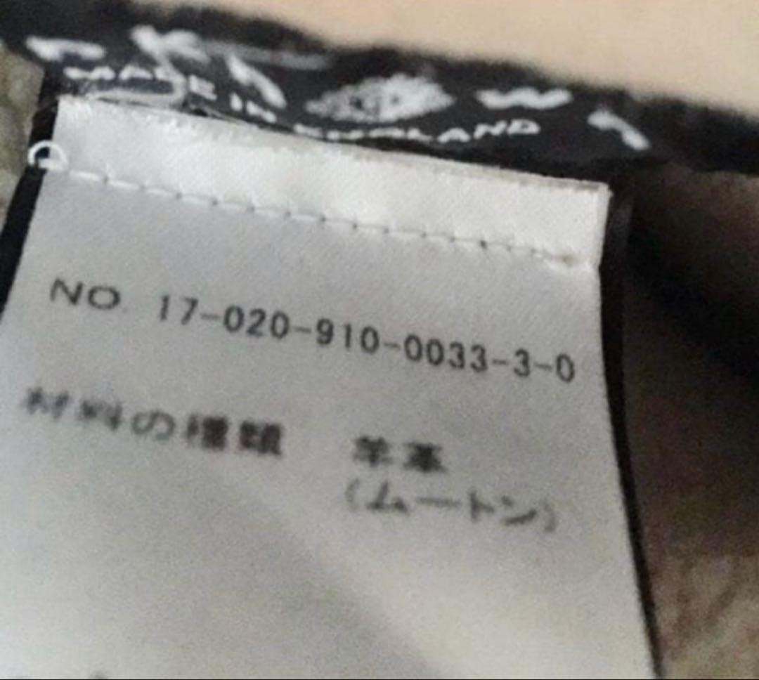 Shearling Reversible Coat Light Gray Sheepskin Mo… - image 9