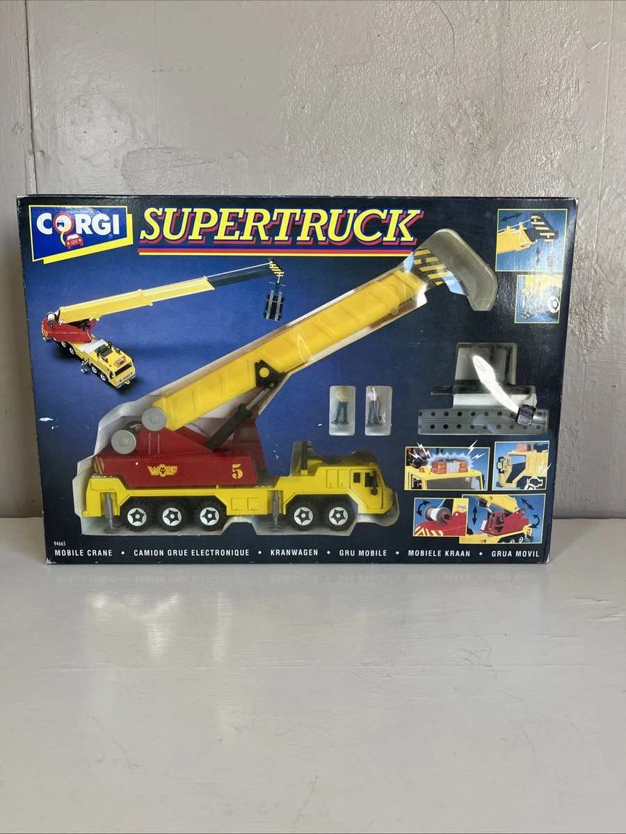 CORGI JUNIORS CONSTRUCTION MOBILE CRANE - A/MINT CORGI JUNIORS CONSTRUCTION MOBILE CRANE - A/MINT