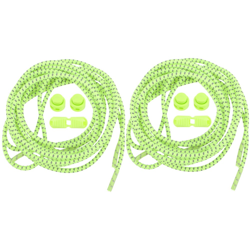 APL 2 Paia Lacci Elasticizzati Bambino Atletico per Donna Sneakers Rotondi