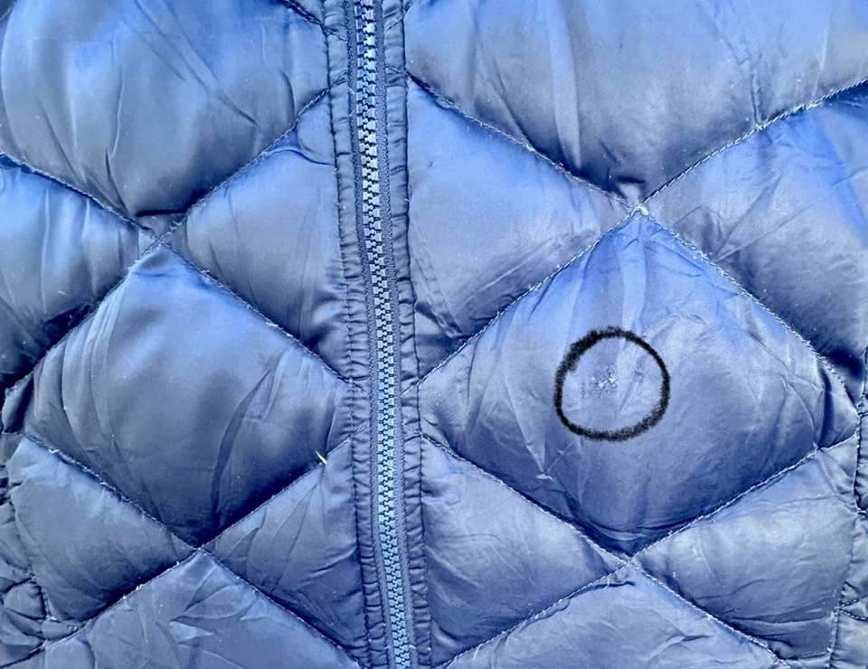 Chaqueta acolchada The North Face 550 para niñas azul Aconcagua juvenil talla XL 14/16 Foto 4 de 4