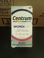 Centrum Silver Women 50+ Multivitamin 65 Tablets exp: 05/2026
