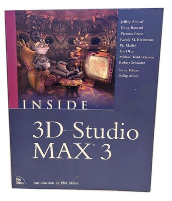 Inside 3D Studio MAX 3 (Vol... by Miller, Phil SC Book with CD ROM USED