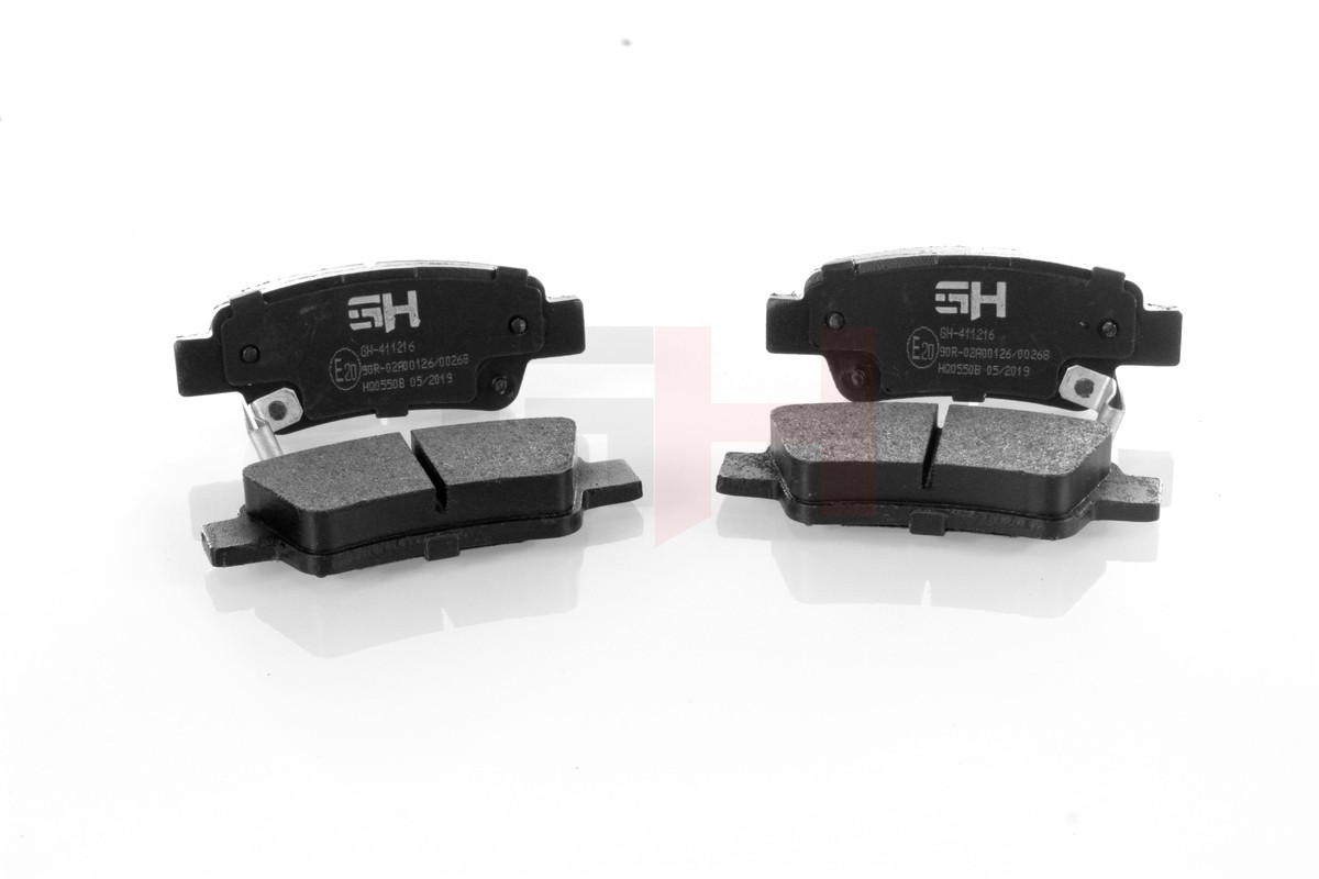 Fits AUTO-GH GH-411216 BRAKE PADS REAR