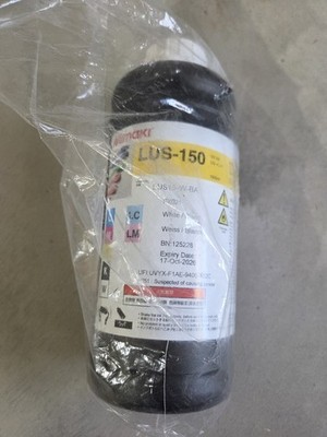 Mimaki LUS-150 UV curable ink 1L bottle White  (MPN: LUS15-W-BA) Genuine 