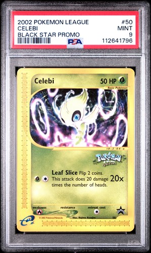 Celebi graded PSA 9 for sale on eBay
