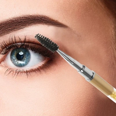 2Pcs Reusable Eyelash Brush Set for Eyelash Extensions Assorted Color Fiber - Image 1 of 4