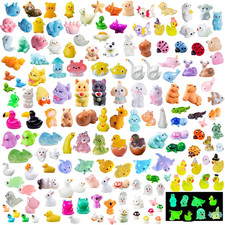 200 Pcs Mini Resin Animals - Miniature Animal Figurines Mini Animals to Hide Lit