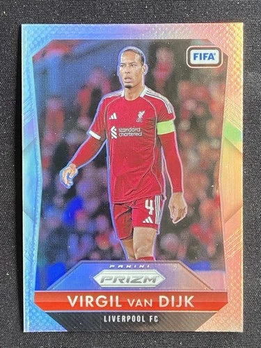 Virgil Van Dijk 2025-26 Panini Prizm FIFA 2015 Flashback Silver #10 -eu1