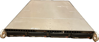 Supermicro SuperServer 6015TC-10G/T   1U Twin Server, 2 Nodes, 4× Xeon CSE-118