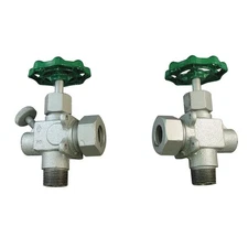 PENBERTHY N7ASS Gagecock,SS,5/8 In.OD Glass,PR 11N019