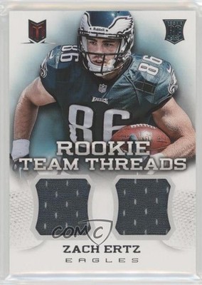 2013 Panini Momentum Rookie Team Threads Combo Materials /399 Zach Ertz #23 0u7