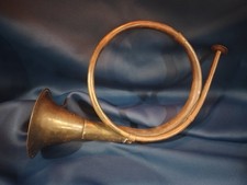 Antique Brass Natural Horn Musical Instrument