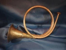 Antique Brass Natural Horn Musical Instrument