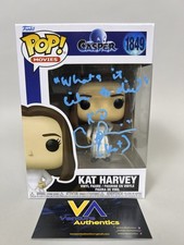 Christina Ricci Signed Kat Harvey Casper Funko Pop w/ QUOTE + WITNESS JSA COA