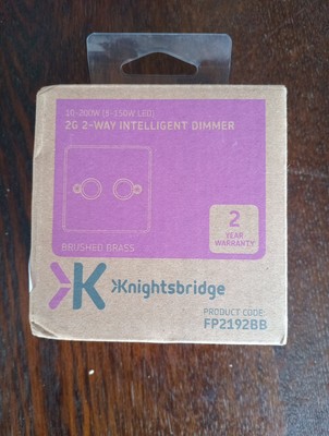 Knightbridge 2G 2-Wege Intelligenter Dimmer 10-200W (5-150W LED)