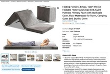Foldable Mattress (Single) with Bedsheet